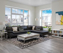 GIORGIA ITALIAN MODERN LEATHER SECTIONAL