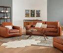 KENNON CONTEMPORARY LEATHER CHAIR