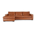 KENNON CONTEMPORARY LEATHER SECTIONAL