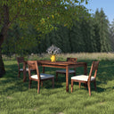 CASCADE RUSTIC WALNUT DINING CHAIR