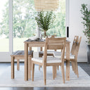 COLUMBIA RUSTIC OAK DINING CHAIR
