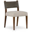 FERRIS DINING CHAIR, NUBUCK CHARCOAL