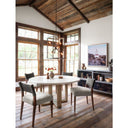 FERRIS DINING CHAIR, NUBUCK CHARCOAL