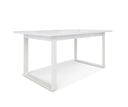 GAMMEL 63" DINING TABLE - WHITE