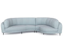 ALESSIA CURVED SECTIONAL
