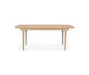 HENDRICK EXTENSION DINING TABLE - WHITE OAK