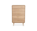 HENDRICK HIGH CHEST - WHITE OAK