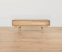 HENDRICK STORAGE COFFEE TABLE - WHITE OAK