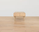 HENDRICK STORAGE COFFEE TABLE - WHITE OAK