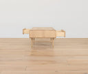 HENDRICK STORAGE COFFEE TABLE - WHITE OAK