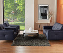 LENA CONTEMPORARY MODERN LEATHER CHAIR