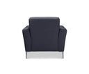 LENA CONTEMPORARY MODERN LEATHER CHAIR