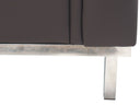 LINNEA LEATHER SECTIONAL AND OTTOMAN