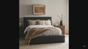 AZARRO UPHOLSTERED BED
