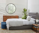 REED UPHOLSTERED STORAGE BED