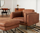 REHAN MODERN LEATHER CHAIR