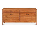 WOOD CASTLE MIA DOUBLE DRESSER