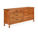 WOOD CASTLE MIA DOUBLE DRESSER