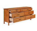 WOOD CASTLE MIA DOUBLE DRESSER