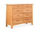 WOOD CASTLE REFLECTIONS 8 DRAWER DRESSER