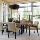 ZANZIBAR LATHAM UPHOLSTERED SIDE CHAIR